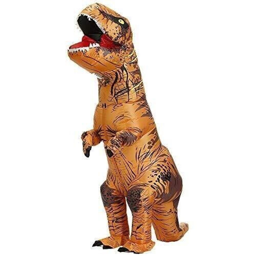 T-REX Dinosaur Inflatable Costume Adult Suit Outfit For Halloween‎ Cosplay Party